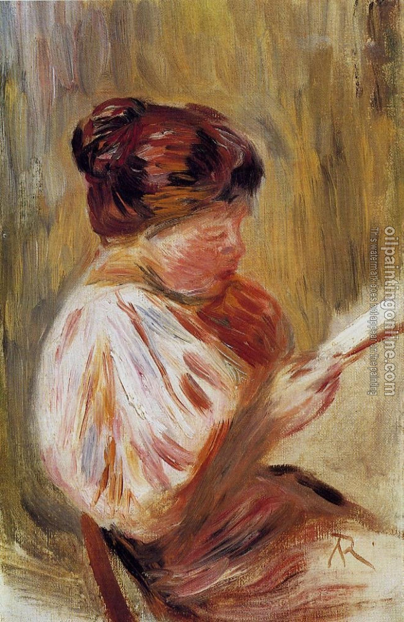 Renoir, Pierre Auguste - Woman Reading